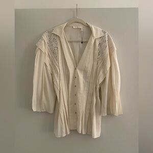 Chloe vintage 3/4 length blouse - Size 36